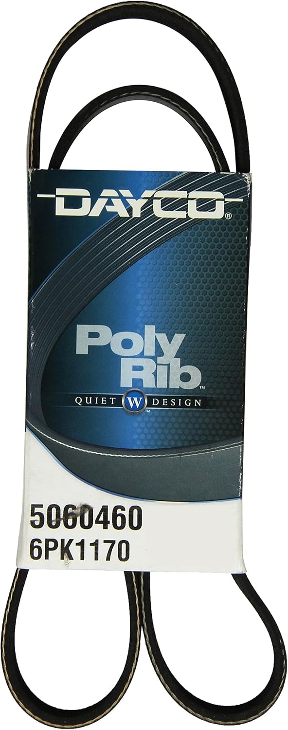 Dayco 5060460 Serpentine Belt , Black