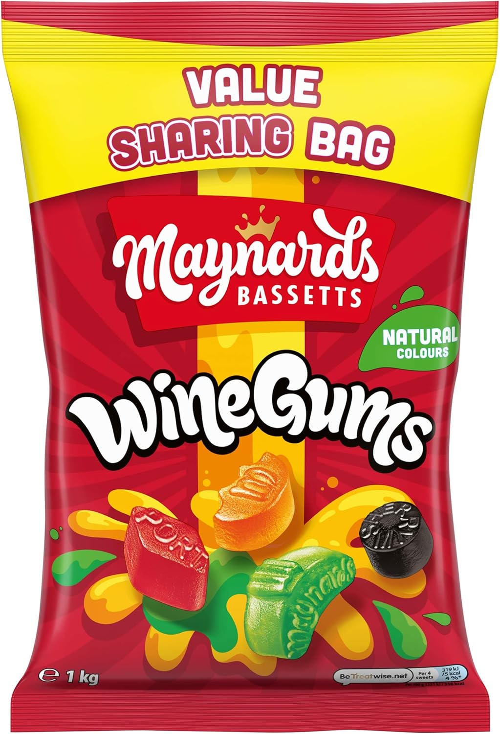 Maynards Bassetts Winegums, 1 kg Bag Amazon.co.uk Grocery