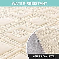 Vista 2 de Genina Fundas de sofá modular para perros, fundas de sofá en forma de L, funda de sofá reversible, protector de muebles seccionales para mascotas