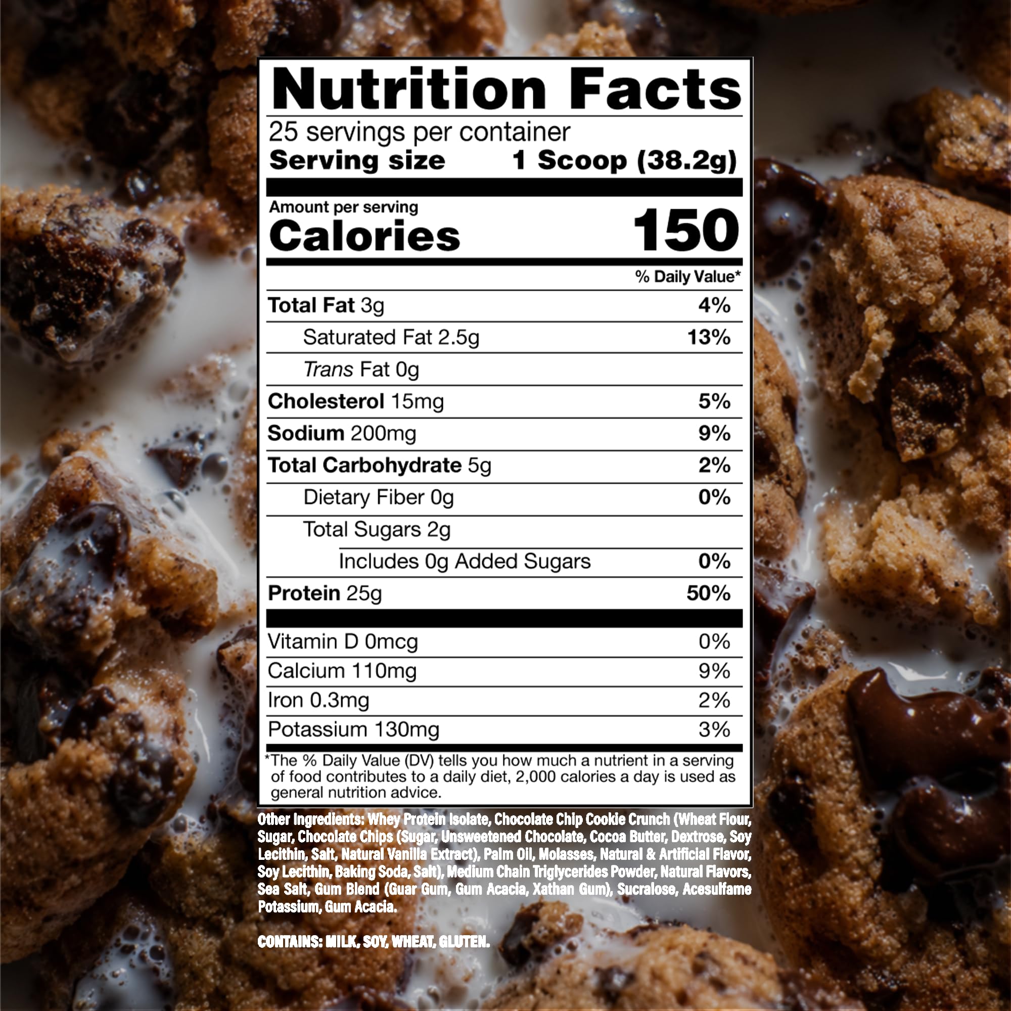 RAW Whey Isolate Protein Powder, Milk & Cookie (CBUM Itholate) - 100% Grass-Fed Sports Nutrition Powder for Muscle Growth & Recovery - Low-Fat, Low Carb, Naturally Flavored - 25 Servings — Amazon image 5