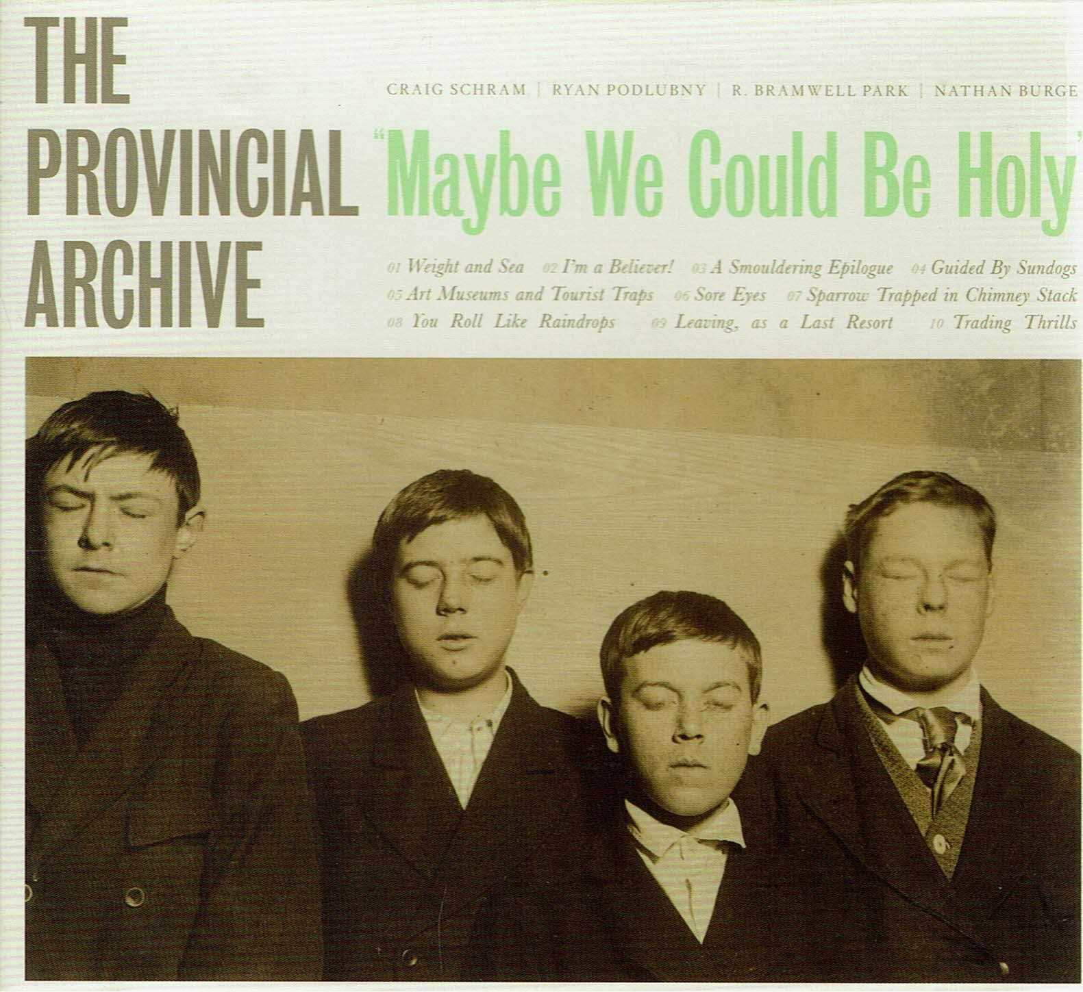 Maybe we could be holy [Audio CD]