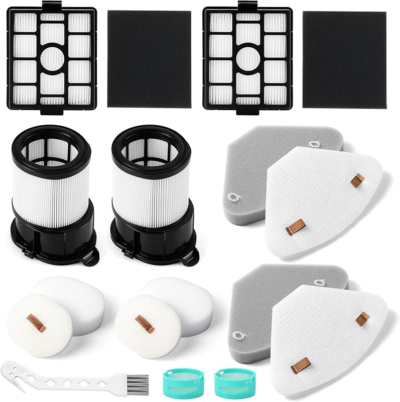 IP3251 IP3252 IP3124 HEPA Filter Replacement Compatible with Shark IP3251 Cordless PowerDetect Clean Empty Lightweight Stick Vacuum and Shark IP3251C PowerDetect Auto Empty System Dock (2 Pack)