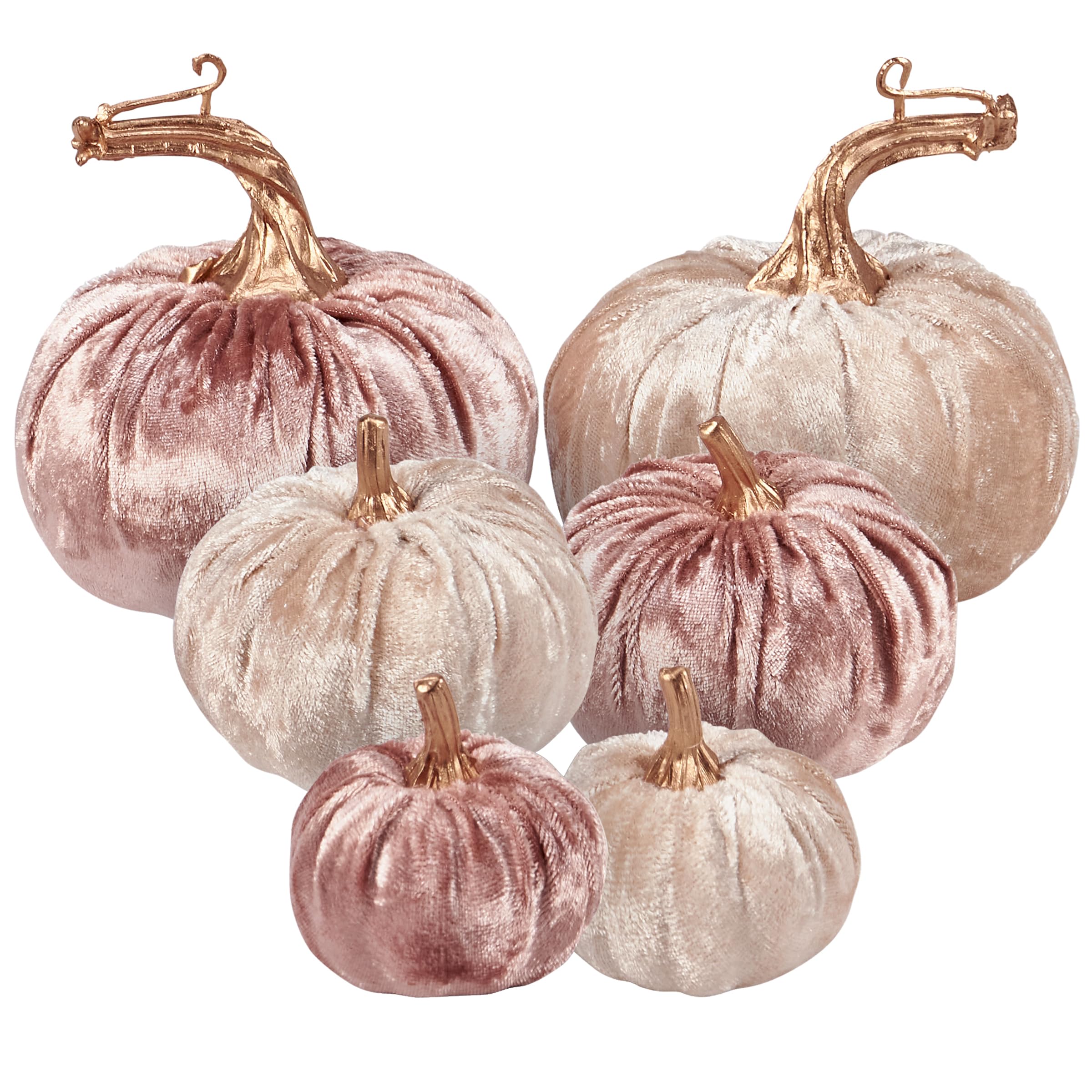Calabazas de terciopelo rubor Primitives by Kathy para renovar salón sutilmente
