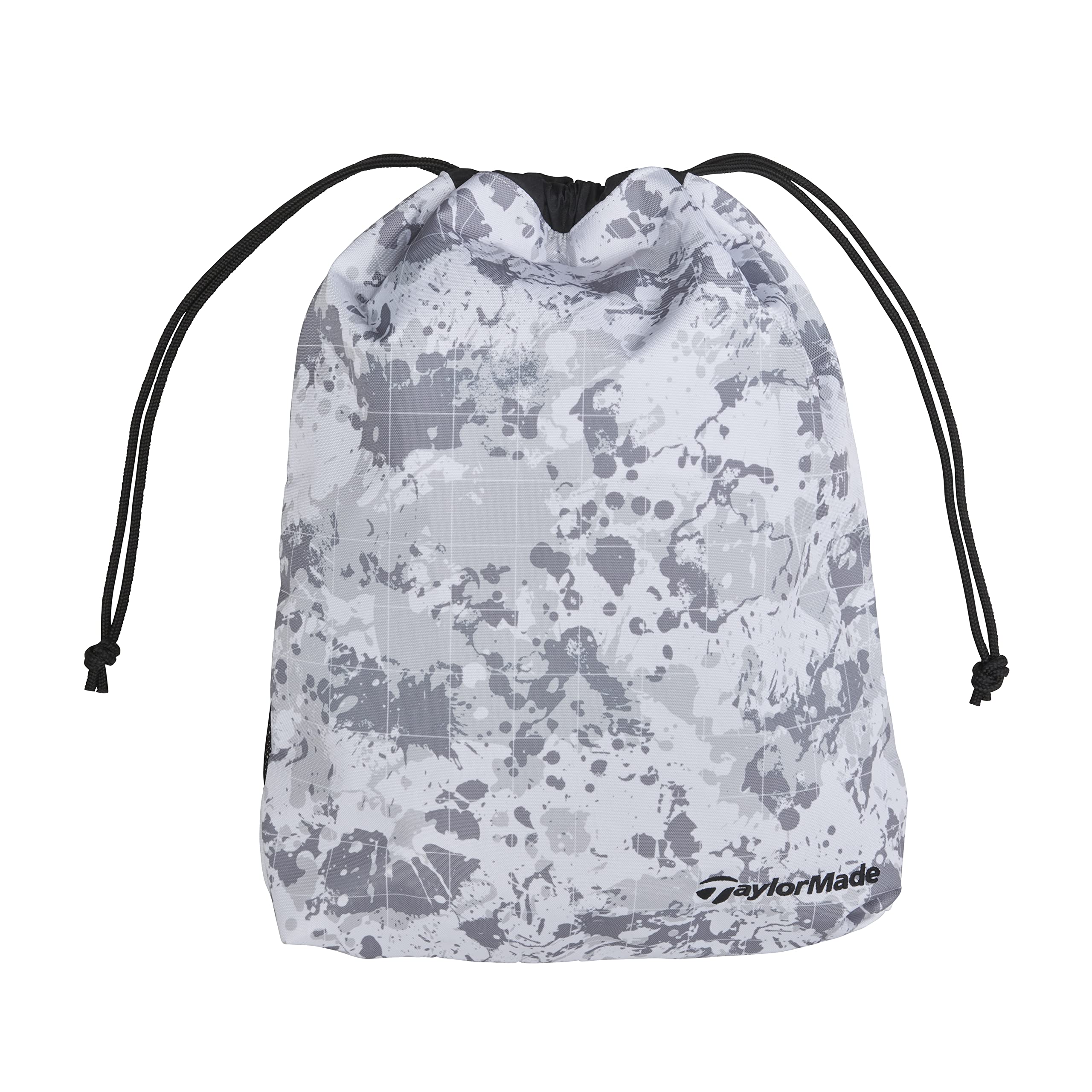 TAYLOR MADE TJ117 23SS Slim Mesh Drawstring Bag, White, Men's Shoe Cases