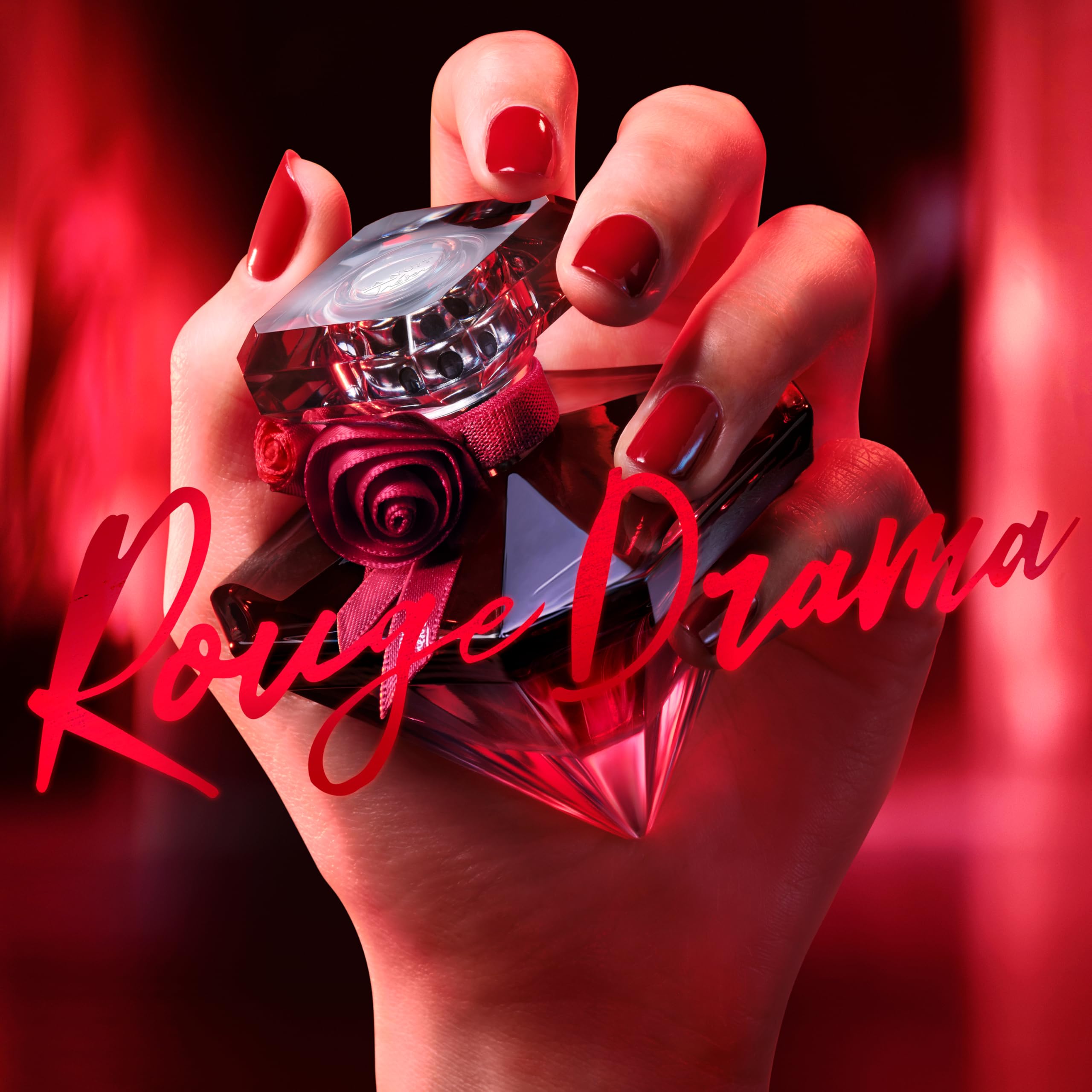 Lancôme La Nuit Trésor Rouge Drama Eau de Parfum Intense, Damenduft | Mit natürlichem Erdbeerextrakt, edler Damascena-Rose und Patchouli, sinnlich, für eine holzige Wärme und dramatische Eleganz