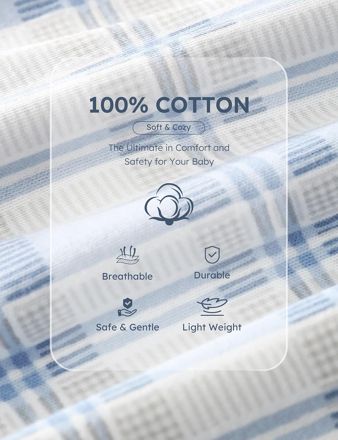 Yoofoss Baby Pajamas 100% Organic Cotton Baby Sleepers for Newborn 0-3 3-6 6-9 Months Boys Girl Clothes 3pcs Footed PJs