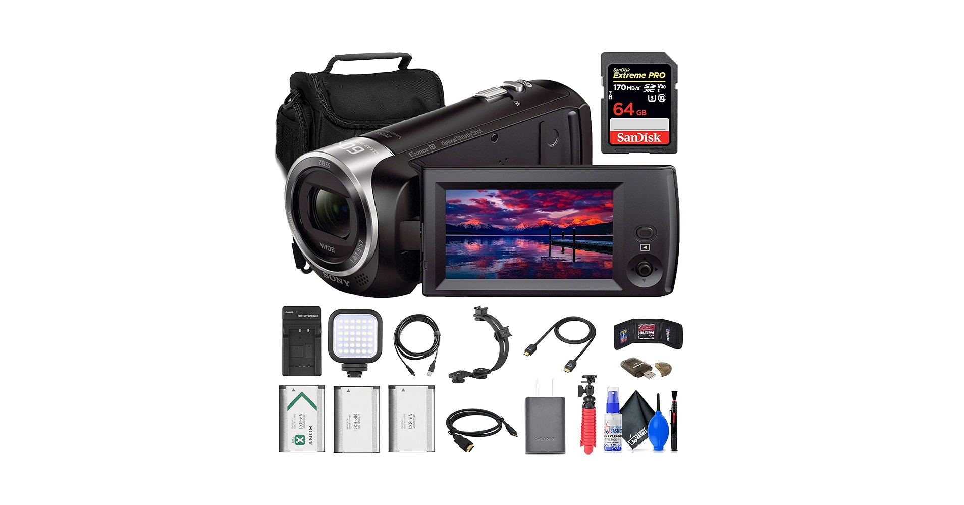SONY HDR-CX405 シルバー Amazon.com : Sony HD Video Recording HDRCX405 Handycam