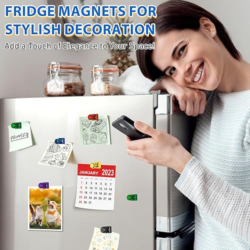 Miniatura 10 de 12 imanes fuertes para pizarra blanca, imanes de nevera para adultos, imanes de refrigerador, nevera magnética, pequeños imanes fuertes para cocina,