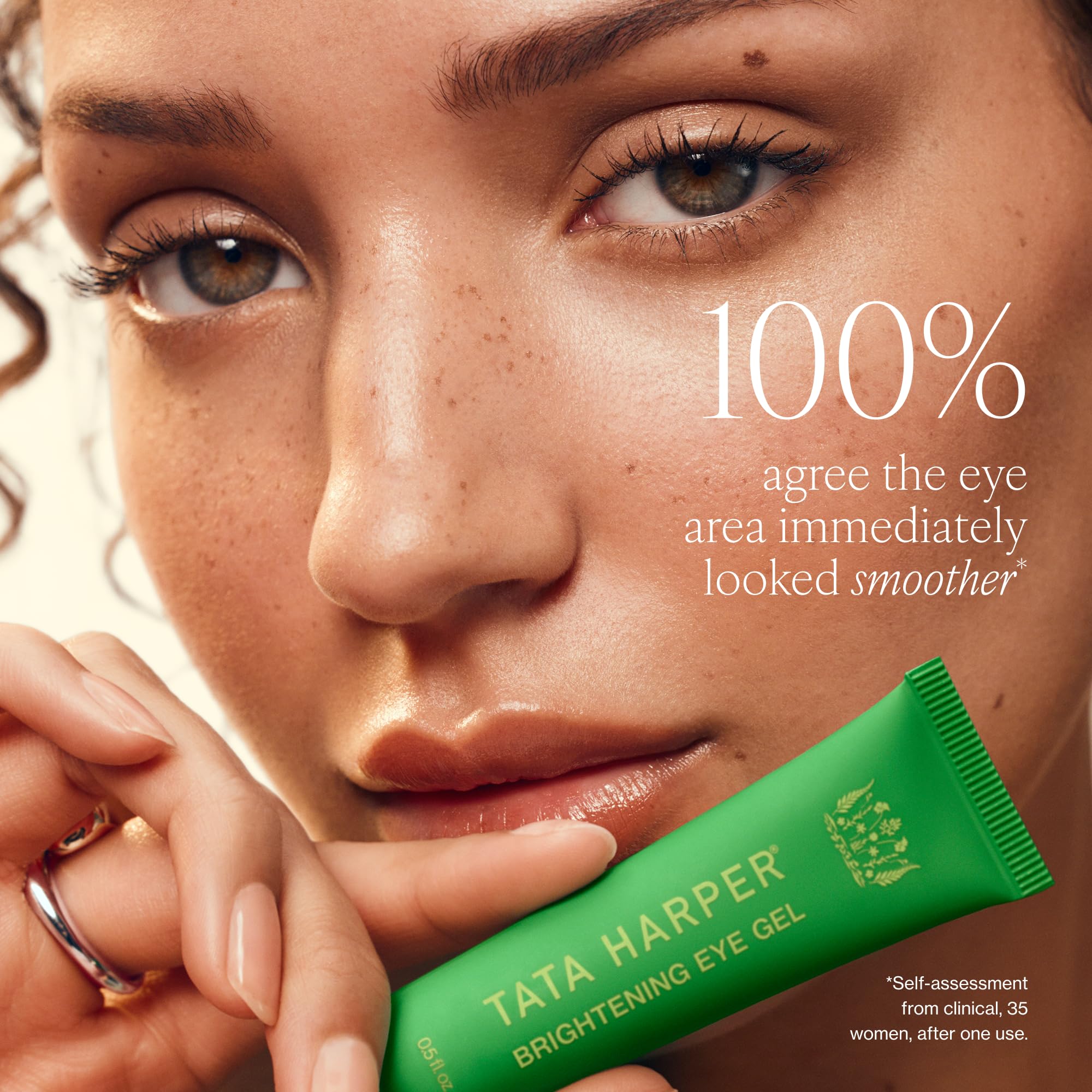 Tata Harper Illuminating Daily Eye Gel, Lightweight & Depuffing, For Dark Circles, Available in 3-Piece Set