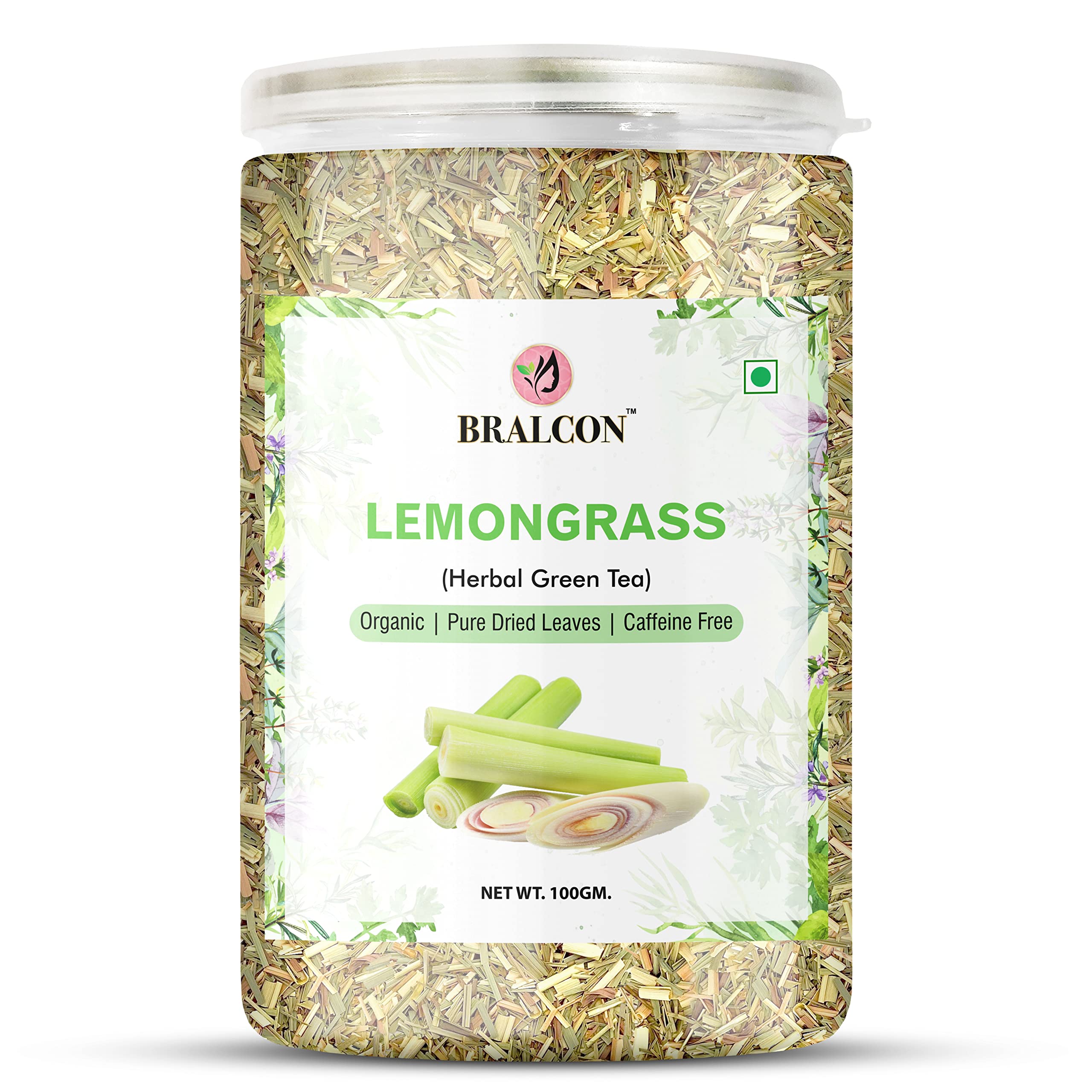 BRALCON Organic Lemongrass Herbal Tea - 100g | 100% Natural Lemongrass Herbal Green Tea Leaves | Whole Leaf Tea | Immunity Boosting | Antioxidant| Boost Metabolism Used for Detox (B0BCJ71PMB) Amazon Price History, Amazon Price Tracker