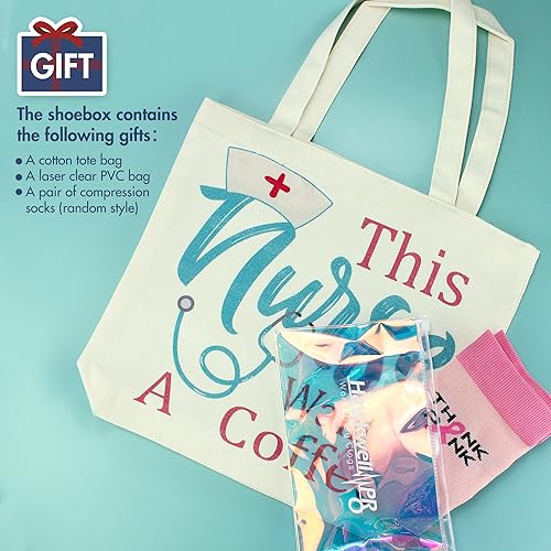 Miniatura 3 de Hawkwell Zuecos de cuero profesional para enfermeras, ligeros, antideslizantes y con soporte de arco para mujer, zapatos de enfermería para