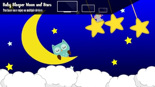 Baby Sleeper Moon and Stars