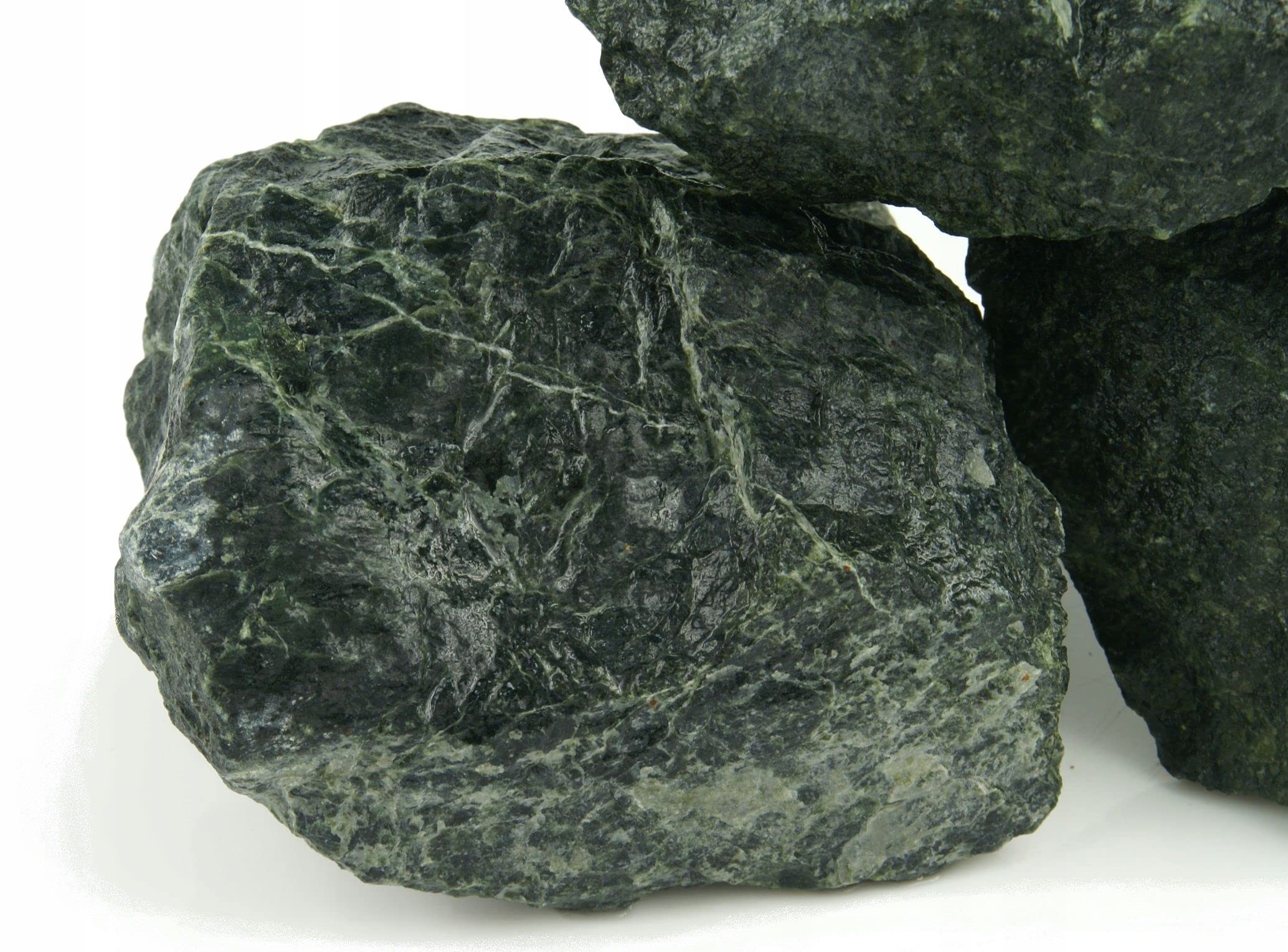 Pietre per Acquario o terrario - Decorazione Naturale per Acquario - Rocce Ornamentali Marine - Supporto filtrazione dell'Acqua - Adatto Come Grotta Nascosta - Angelo Verde 15 kg