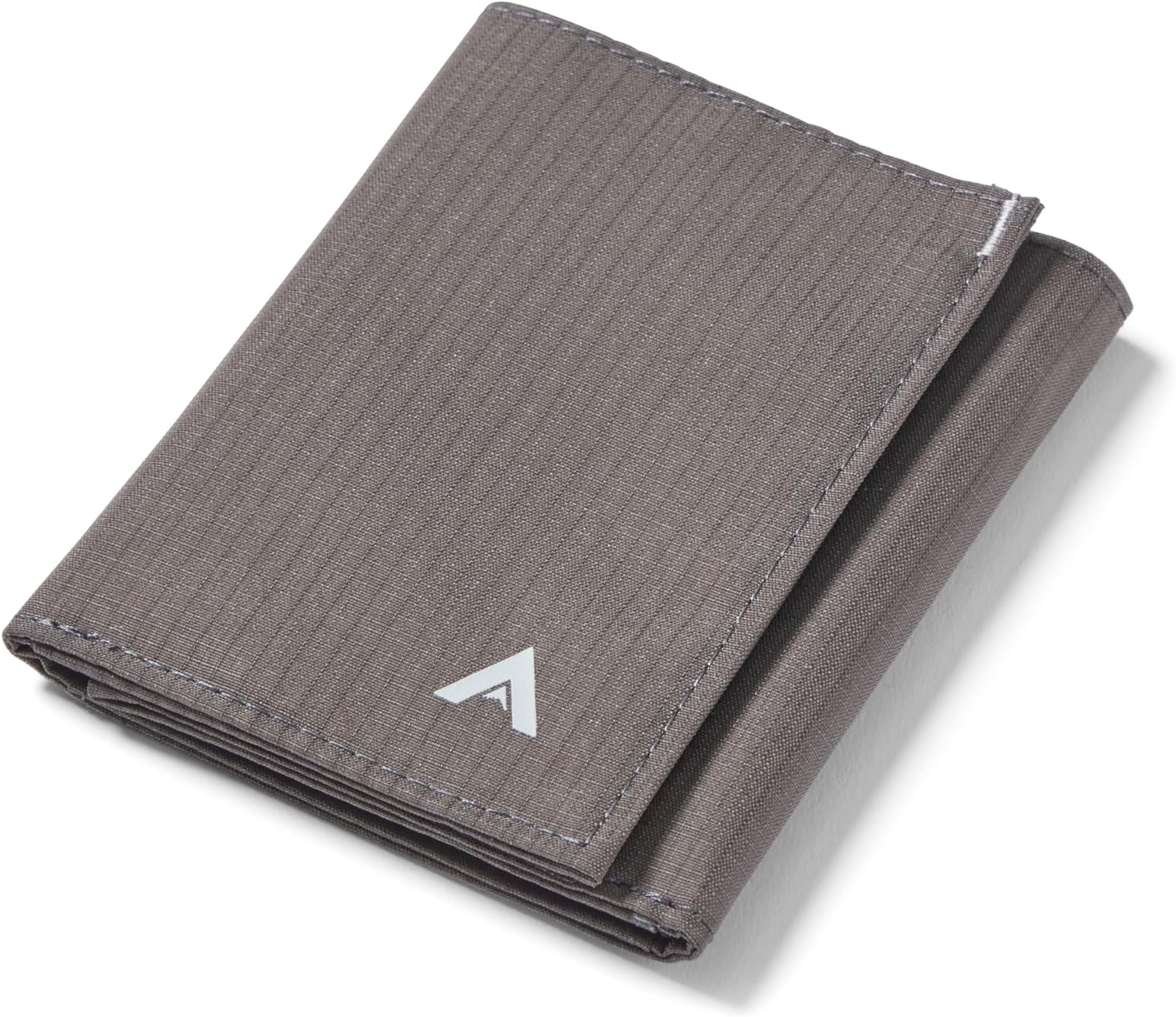 Trifold Wallet, Charcoal Grey | Nylon, RFID Blocking | Slim, Minimalist, Water Resistant, Thin, Front Pocket | Holds 2-12 Cards, Flat Bills, Receipts & Coins | For Men & Women