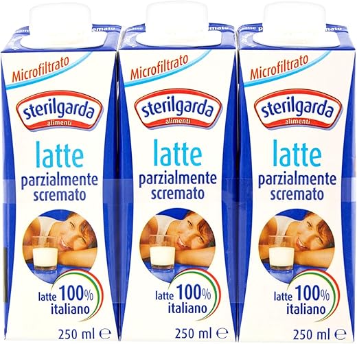 Sterilgarda Latte Uht Parzialmente Scremato, 3 x 250ml