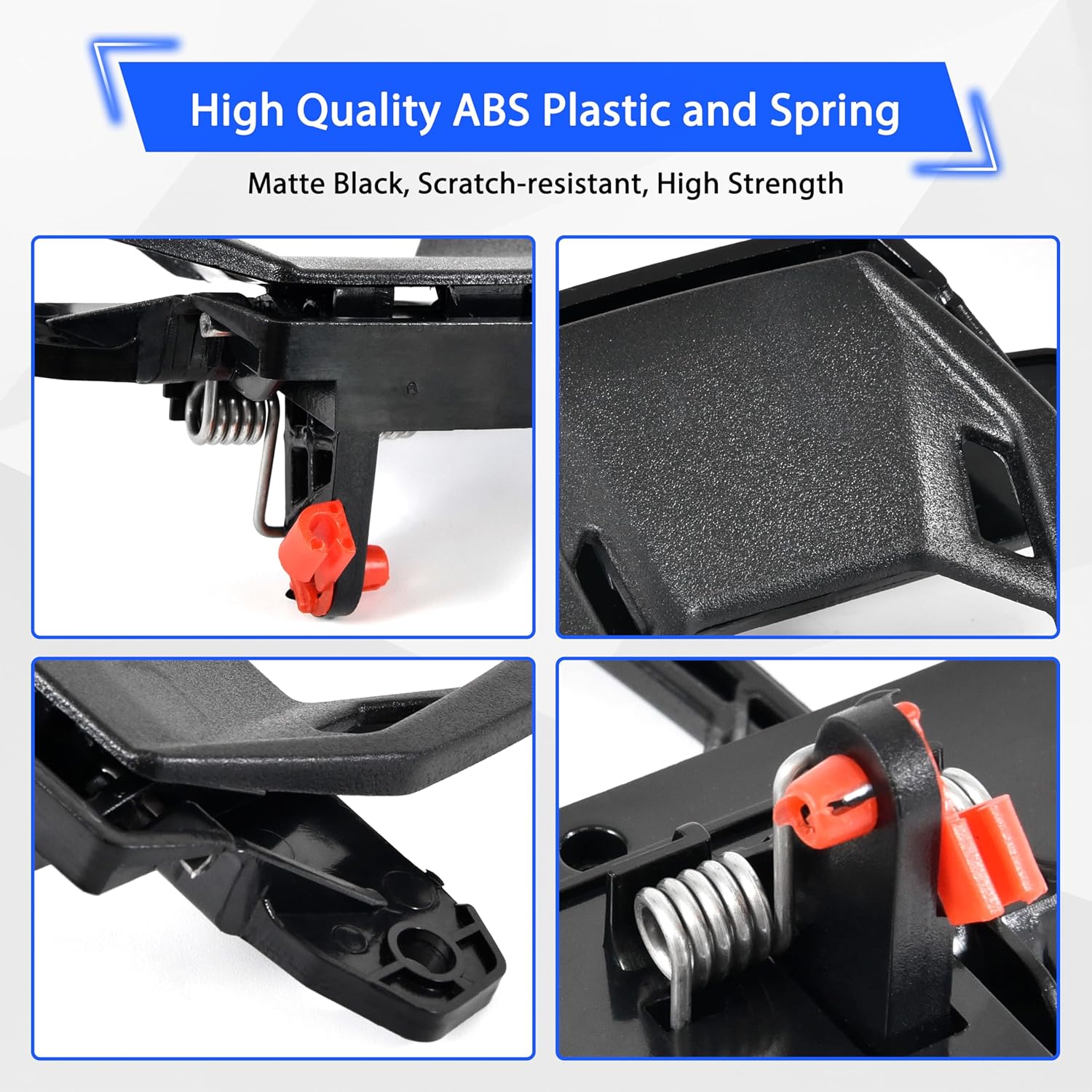 SAUTVS Inner Door Handle Assembly for Polaris General 1000/4 1000/XP 1000/XP4 1000 2016-2025 Accessories (One Piece, Replace #7082216)