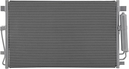 SCITOO Condensador de aire acondicionado 4128 compatible con 2013-2018 para Nissan para Altima 2.5L 2011-2018 para Nissan para Altima 3.5L 2016-2018