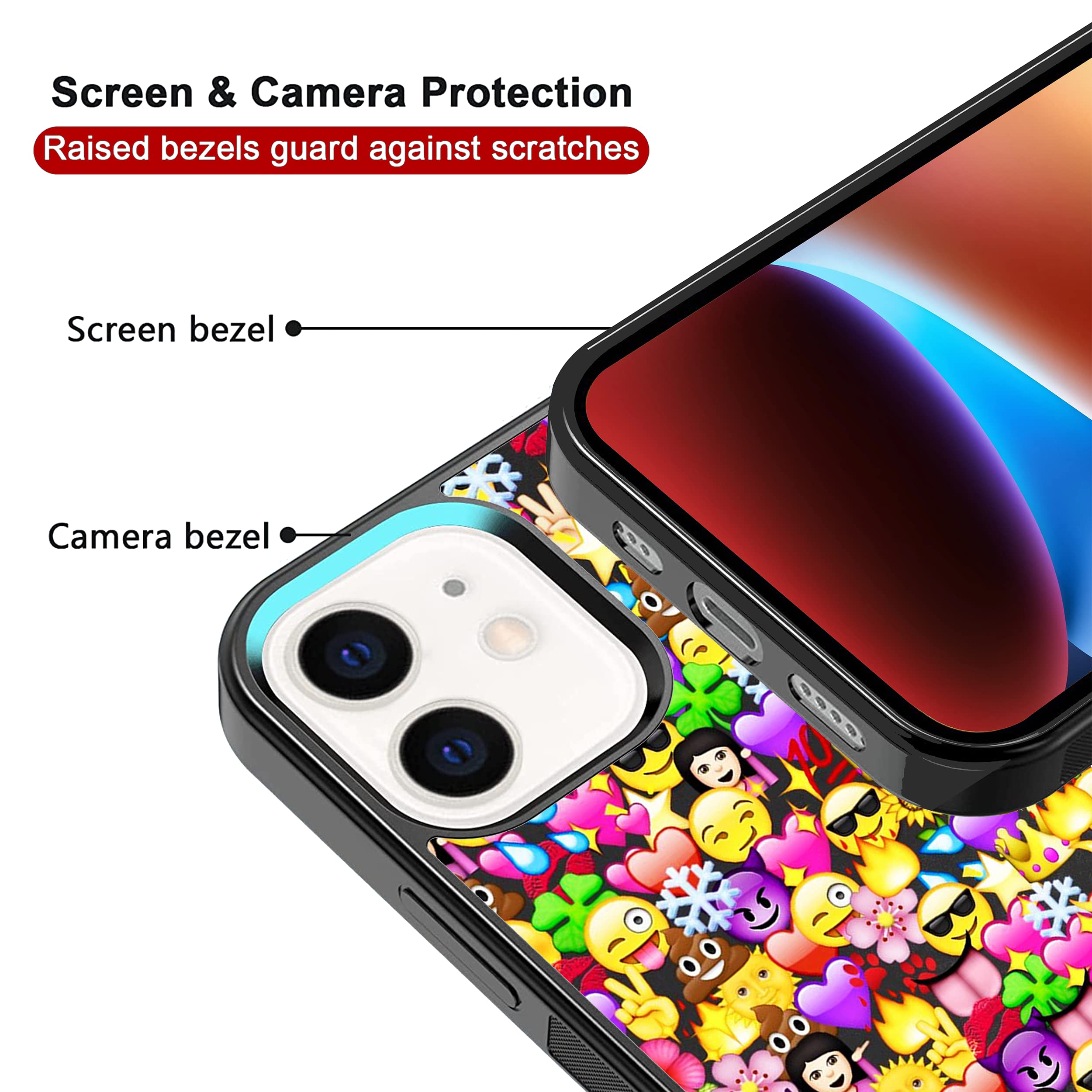 Compitable For iPhone 16 15 14 13 12 11 8 7 6 6S X XS XR SE Plus Pro