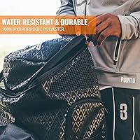 Vista 6 de Point 3 Road Trip 2.0 Mochila de baloncesto con cierre de cordón Compartimento de malla ventilada para zapatos