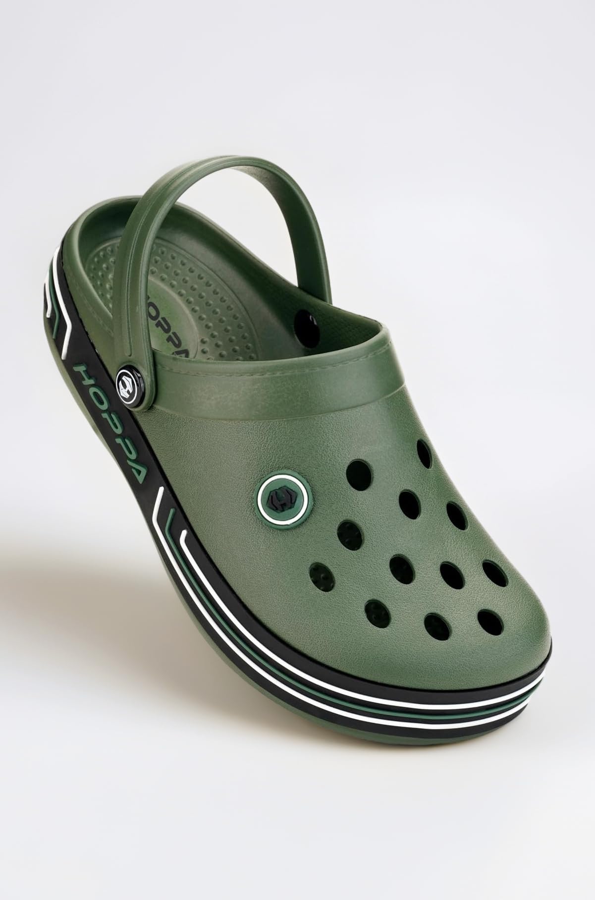 - Trio Clogs for Men, Extra Soft EVA Moulded Slip-On Clogs | Lightweight, Cushioned, Water-Resistant & Non-Slip | Everyday Casual Footwear