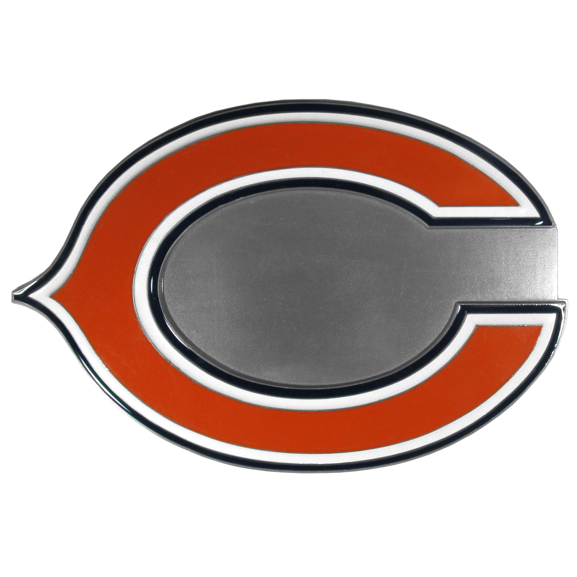 Siskiyou Sports NFL Chicago Bears Unisex Große Anhängerkupplungsabdeckung Klasse II und Klasse III Metallstecker, Blau, Klasse II & III (FTHS005S)