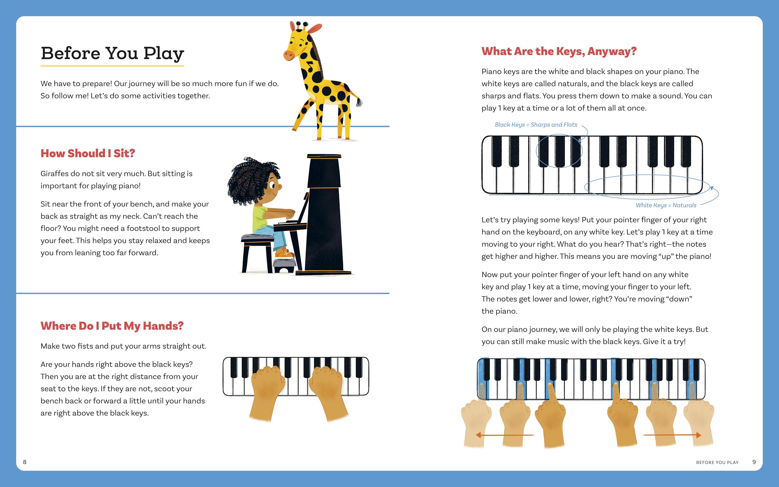 My First Piano Book Set: Easy-to-Learn Lessons and Sheet Music, 2 Books in 1