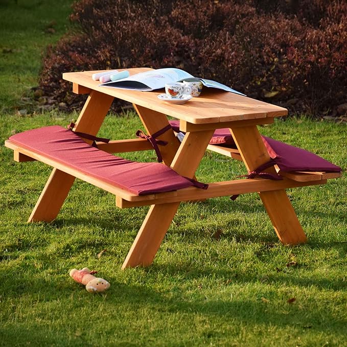 dječiji piknik stol sa jastucima KINDER HOME