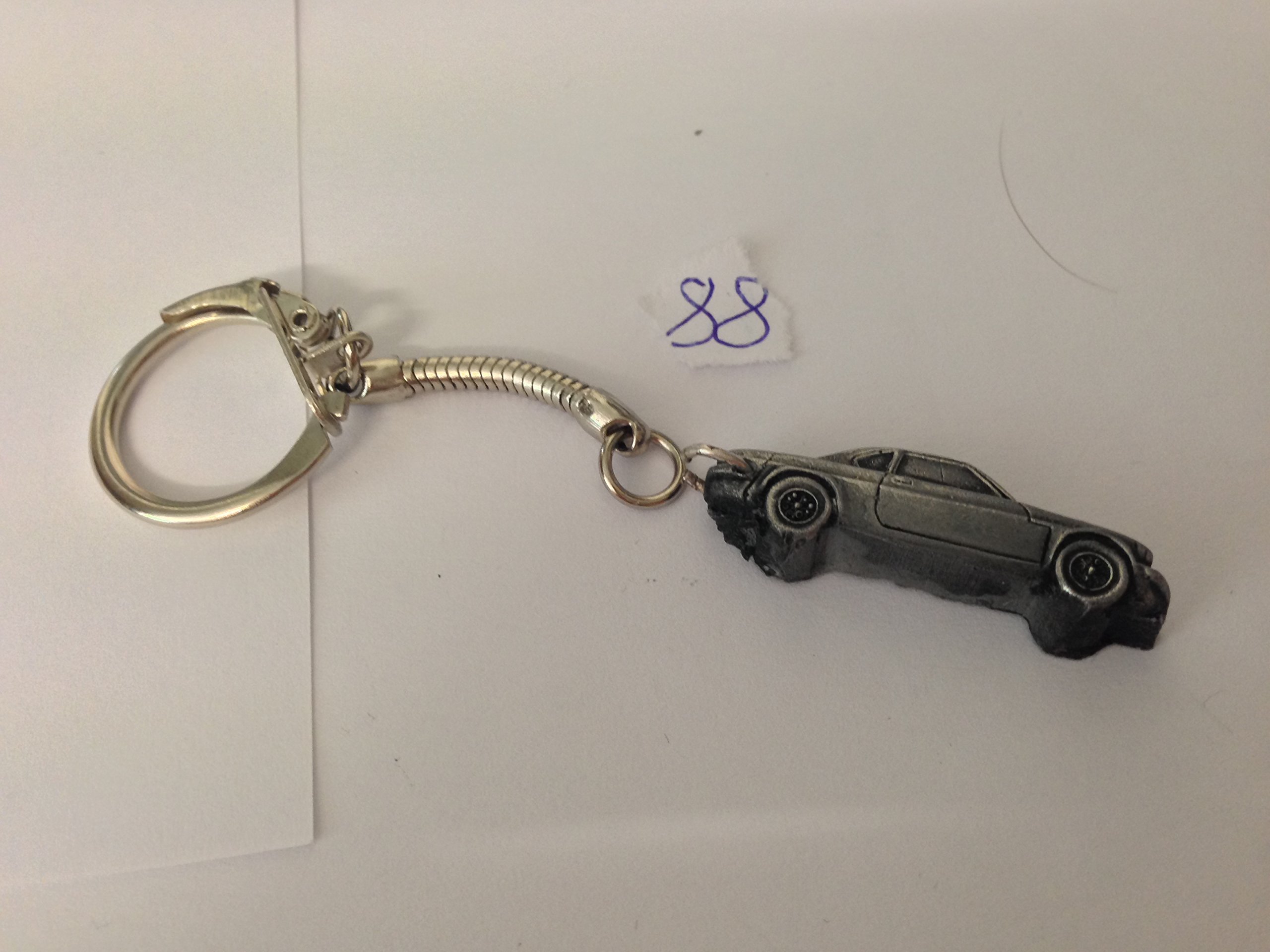 Prideindetails Silver Ginetta G15 3D Snake Keyring Great Pewter Effect Keyring Ref88