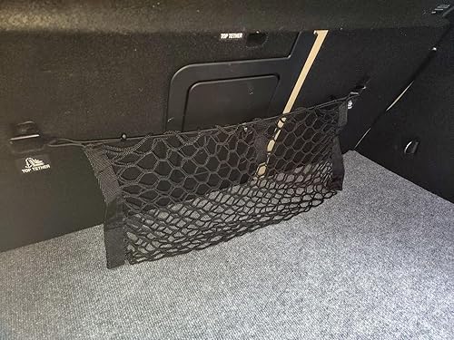 Miniatura 5 de Red de carga organizadora de asientos traseros para Mercedes-Benz Clase GLA 2014-2025 Red de carga estilo sobre para SUV Organizador de maletero