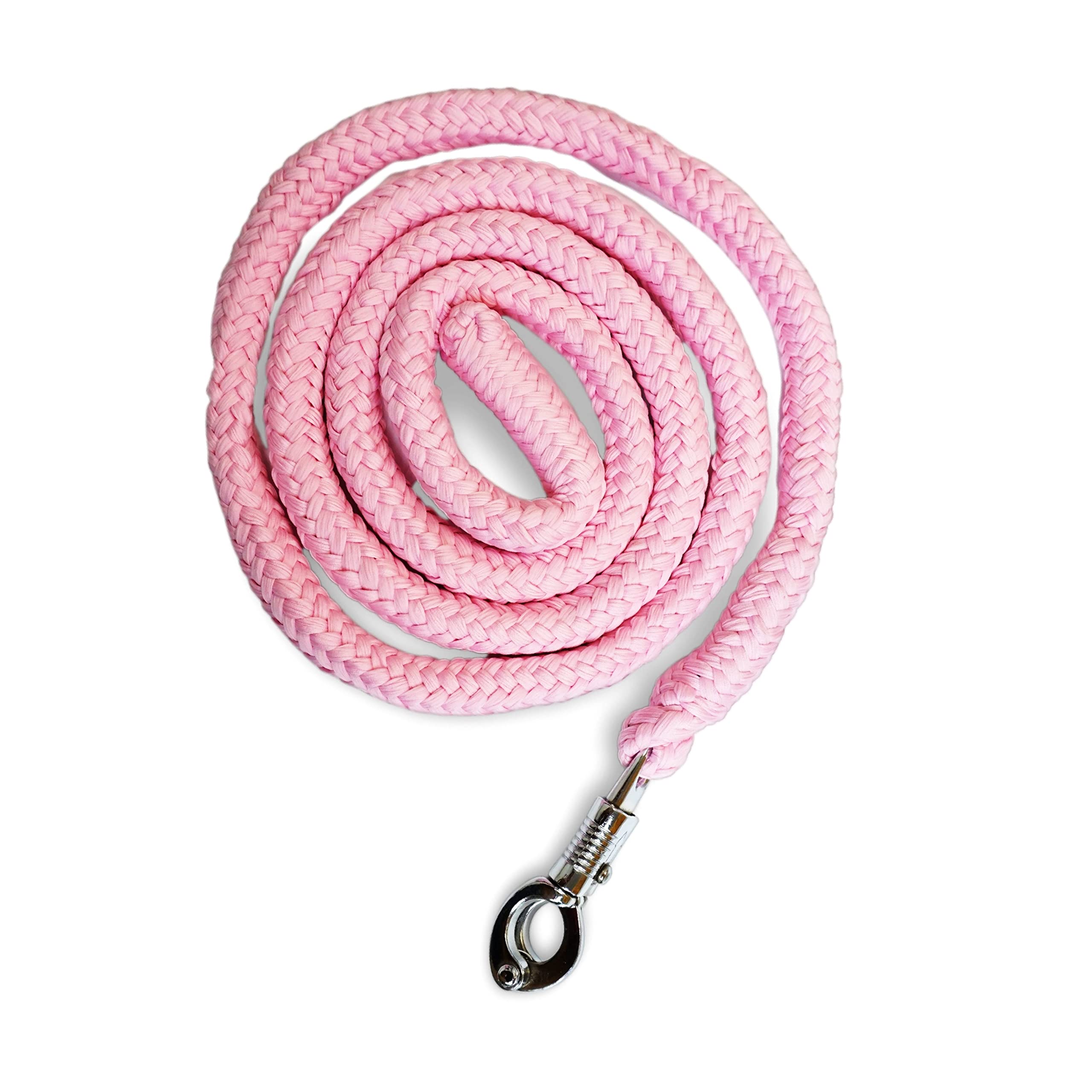 Redini In Corda Per Cavalli, Pony E Asini - Con Moschettone Sicuro, Lunghezza 2.5m | Design Resistente E Colorato - Foto 8