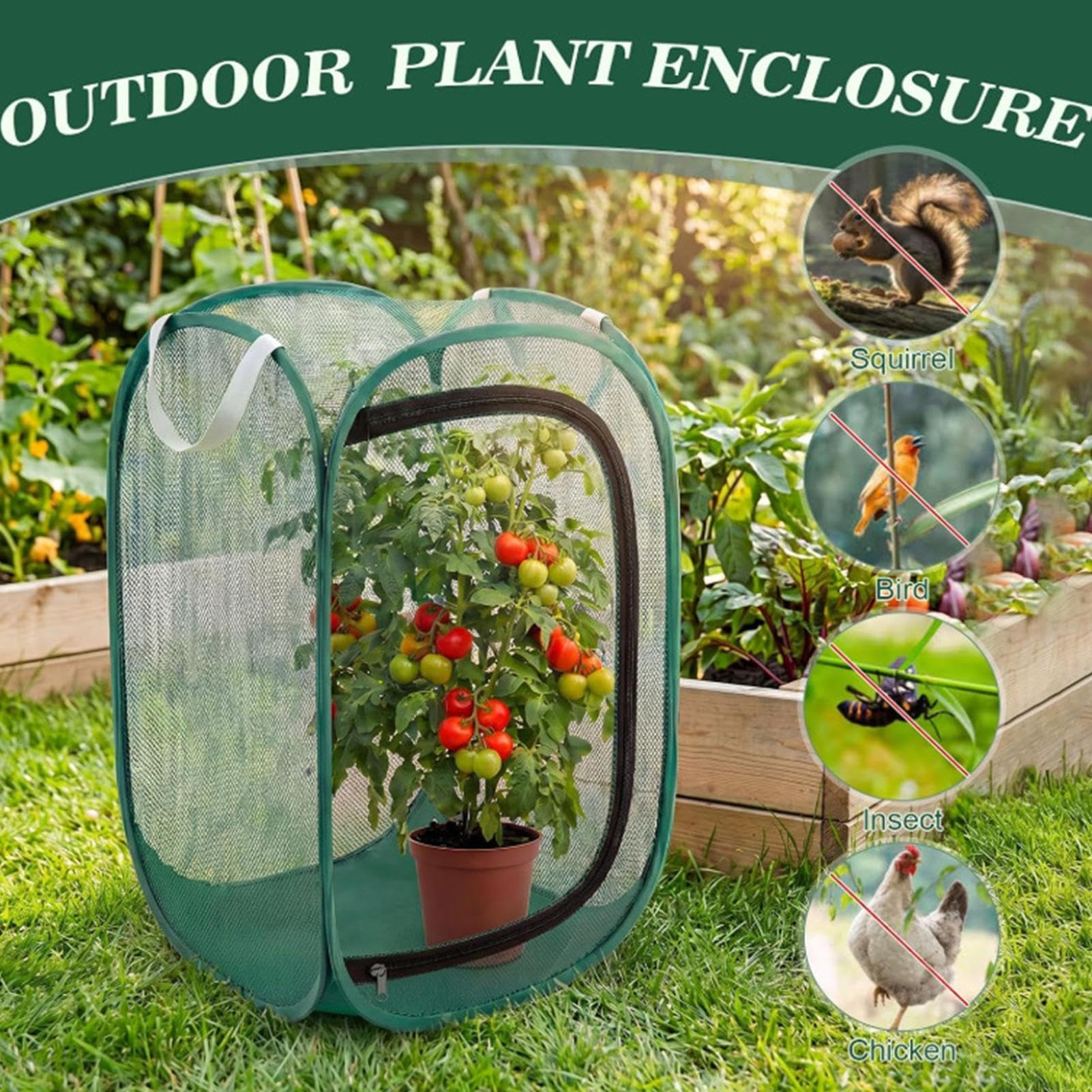 Filet de protection pliable en maille pour et oiseaux
