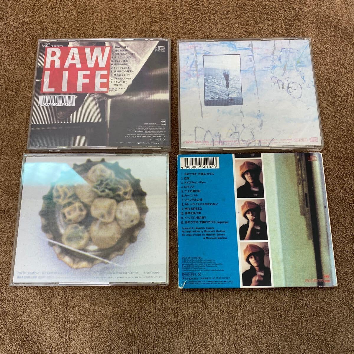 Amazon.co.jp: 真島昌利 HAPPY SONGS 夏のぬけがら RAW LIFE 人には