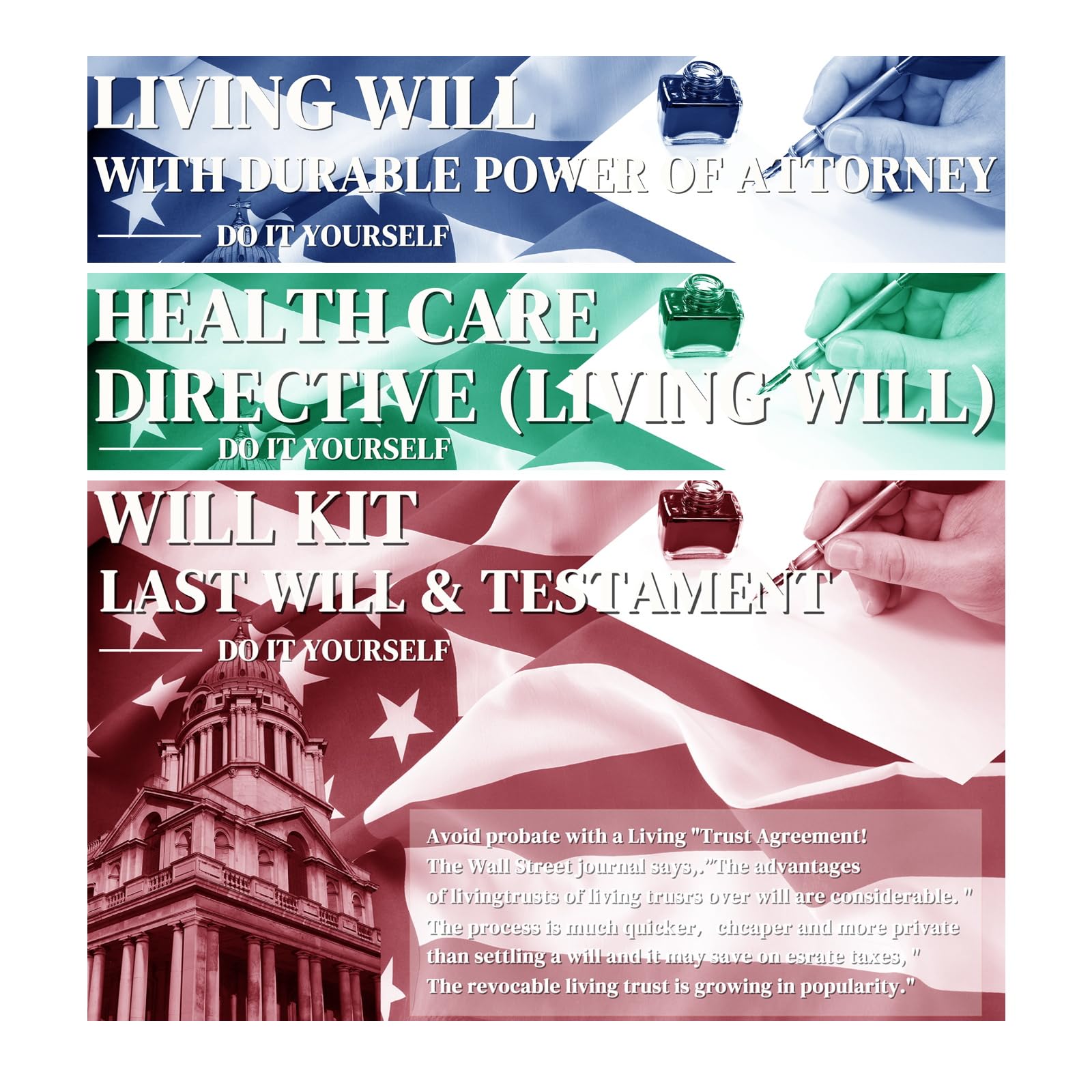 Estate Planning Kit: Wills, Power of Attorney & More -1 Estate Planning Kit: Wills, Power of Attorney & More -1