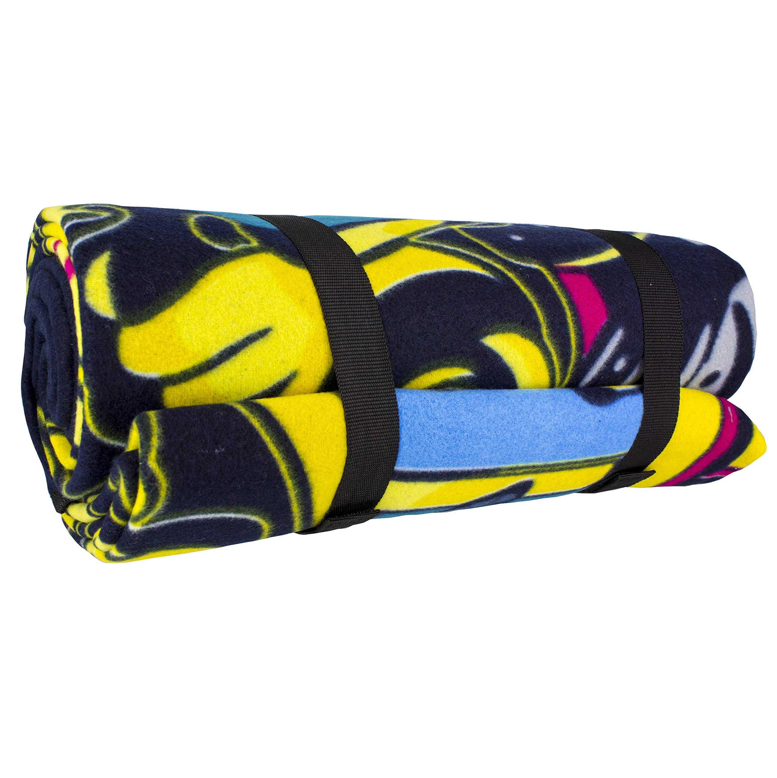 Paladone Hogwarts Crest Picnic Blanket - Officially Licensed Harry Potter Merchandise