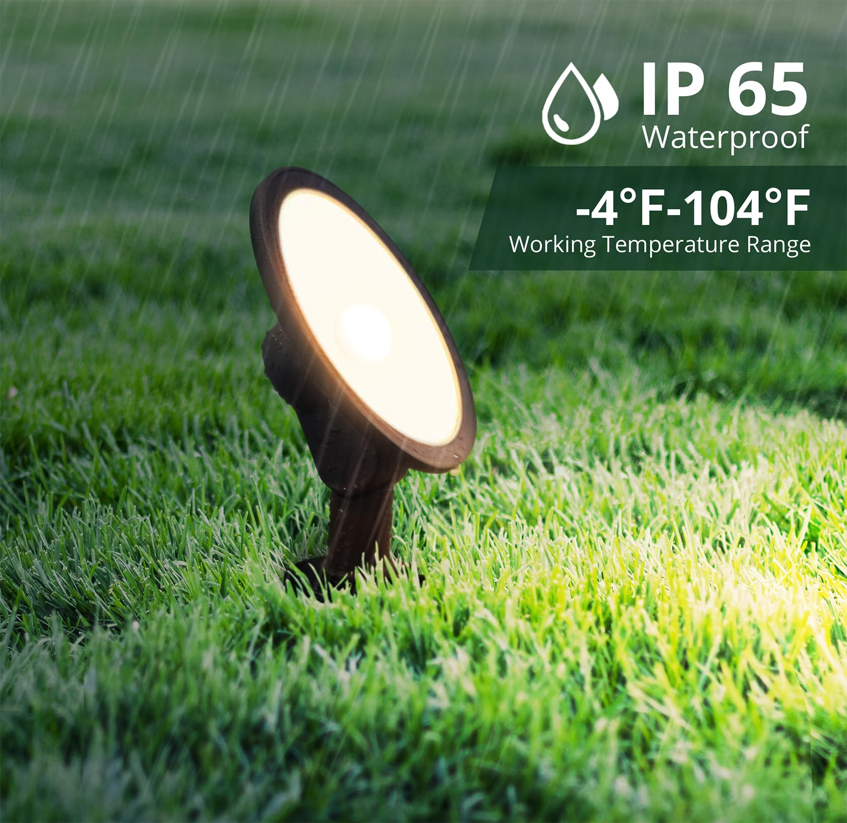 Snapklik.com : GKOLED 4-Pack Low Voltage LED Landscape Flood Light, 9 ...