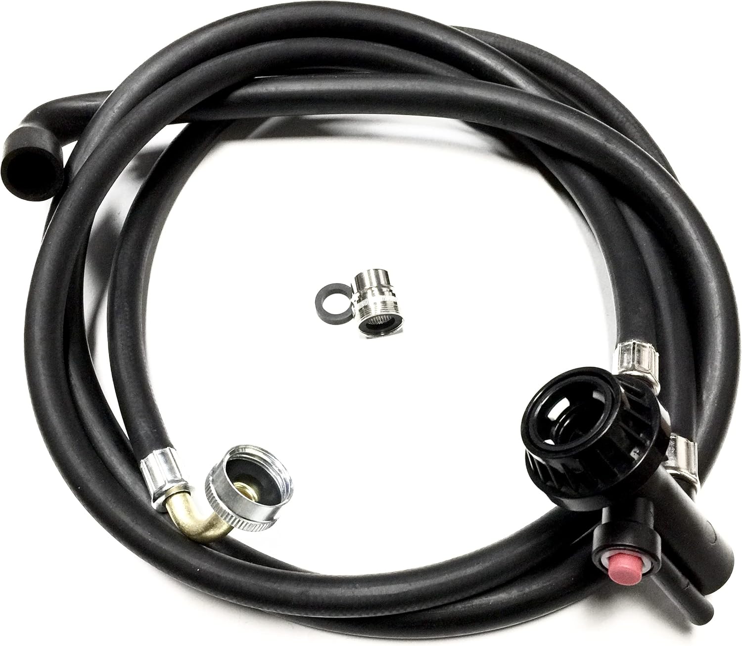 6FT Portable Dishwasher Whirlpool Fill and Drain Hose Assembly Compatible with W10273574