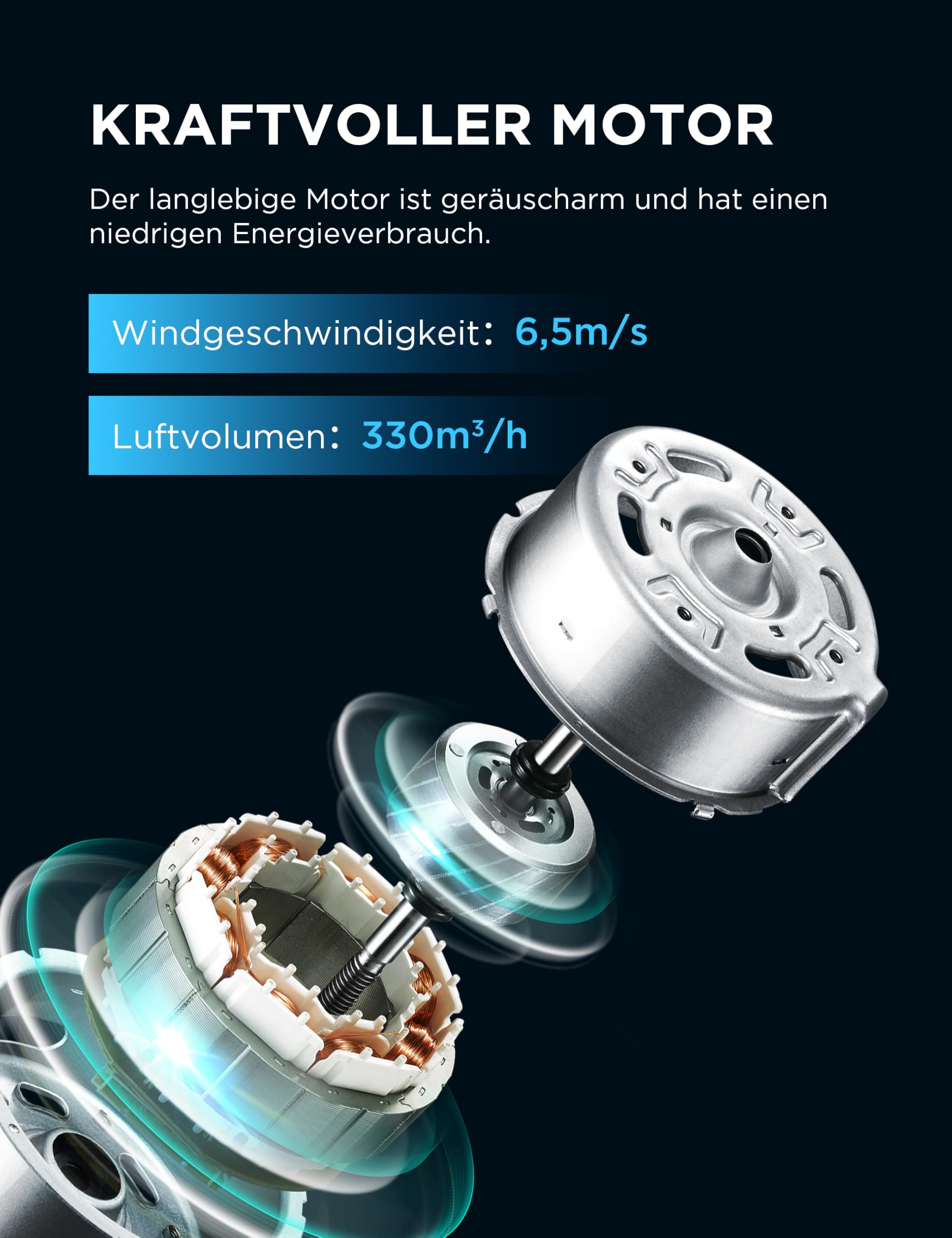 Midea AC100-20ARB(BK) Turmventilator mit Wasserkühlung – 4-in-1 mobiler Luftkühler, Ventilator, Luftbefeuchter & Reiniger mit Fernbedienung, für Schlafzimmer, Home-Office, 5L Tank, Schwarz