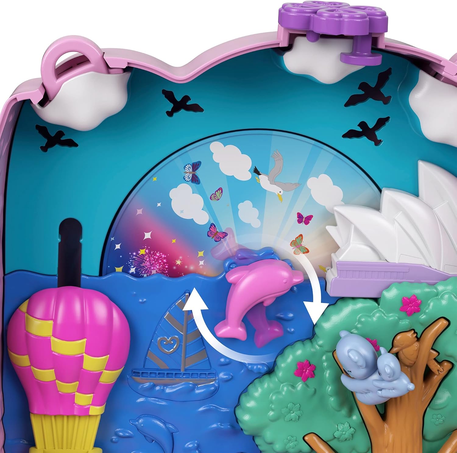 polly pocket wearable purse