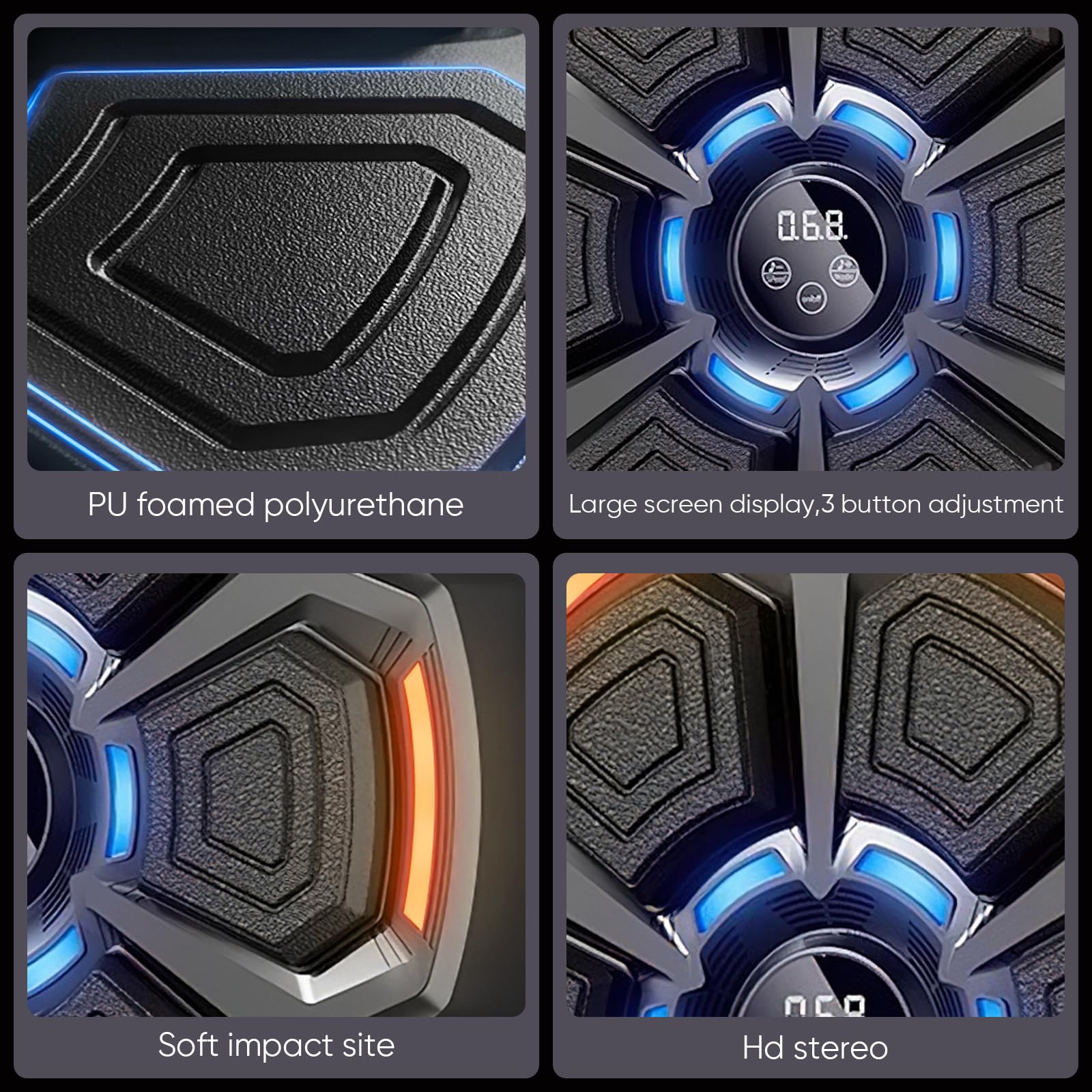 Music Boxing Machine à Musique électronique LED Avec Gants De Boxe, 9