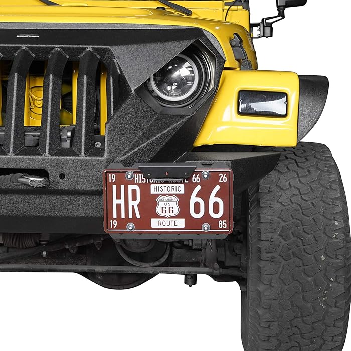 Buy Hooke Road License Plate Relocation Bracket Holder w/ White LED