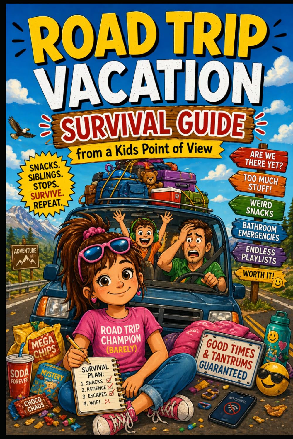 Surviving a Road Trip Vacation: Survival Guide: From a Kid's Point of View: 3 (Kid's Survival Guides)