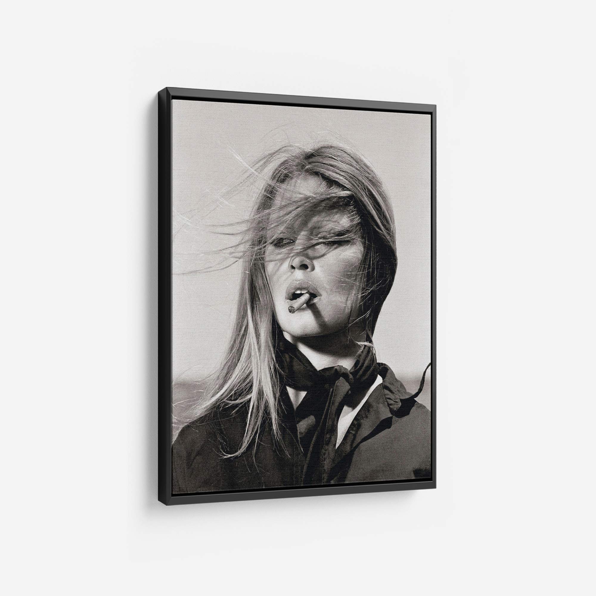 brigitte bardot poster cigarette Amazon.com: Vintage Fashion Icon Smoking Canvas Wall Art