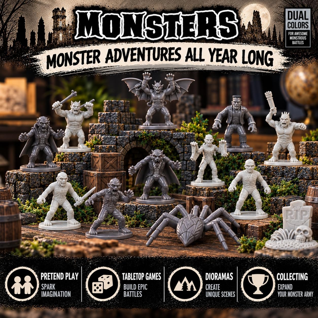 Amazon.co.jp: SCS Direct ハロウィン モンスター アクション