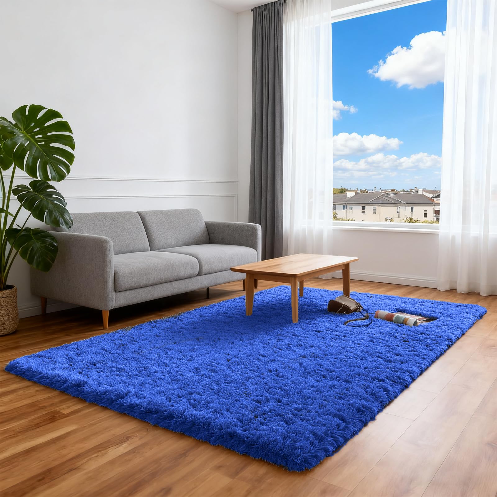 Tapis lavable et antidérapant super doux 105x230 cm pour chambre d'enfant
