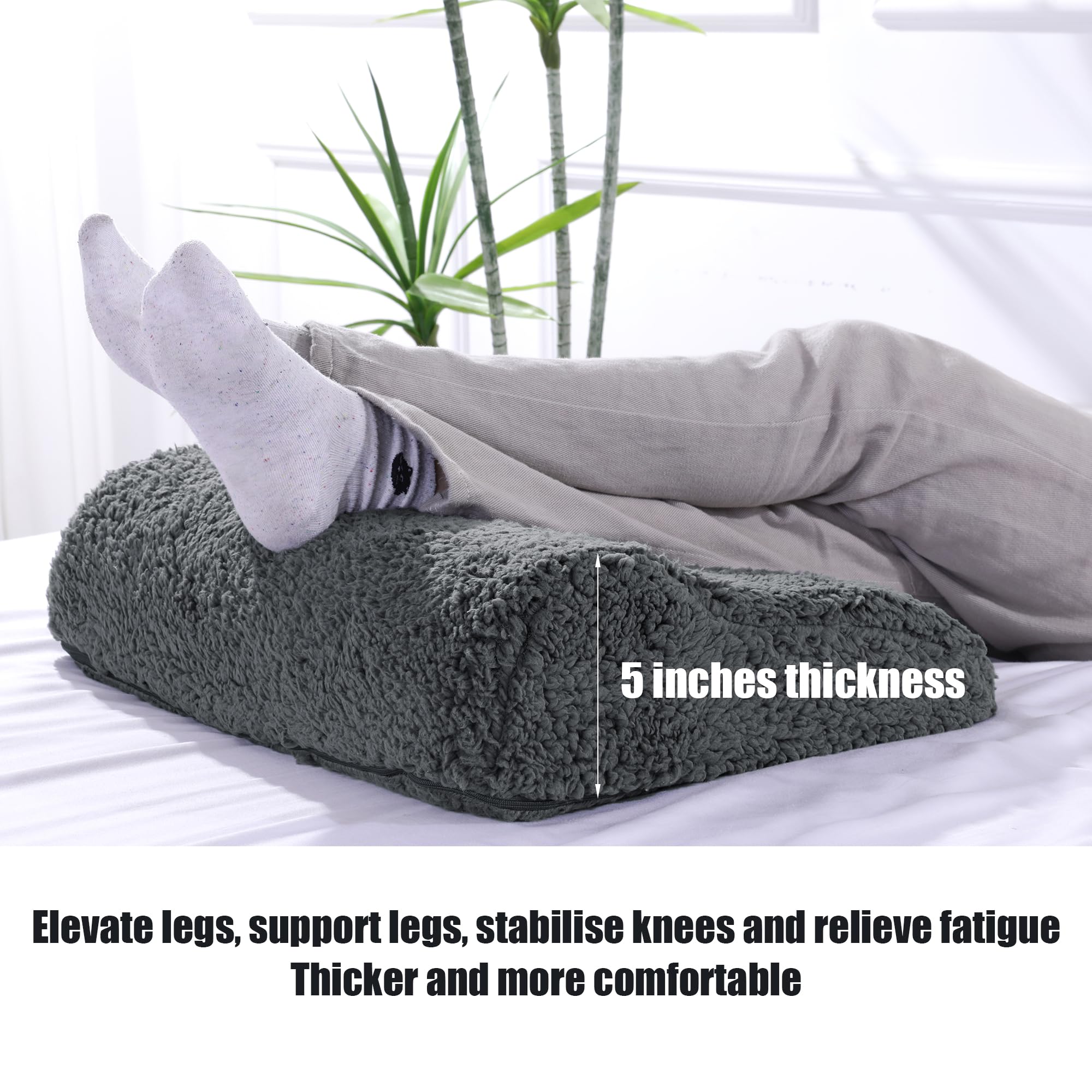 Recliner Footrest Extender Super Plush Recliner Leg Pillow