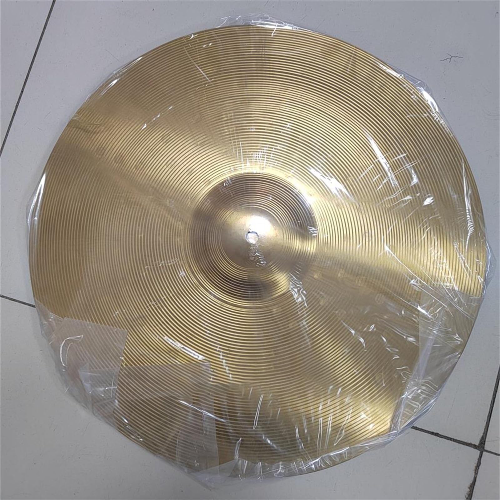 Cymbale en Alliage De Laiton Crash Cymbal De 16 Pouces pour Instrument De Percussion Jazz Drum Set Accessoires pour Instruments à Percussion