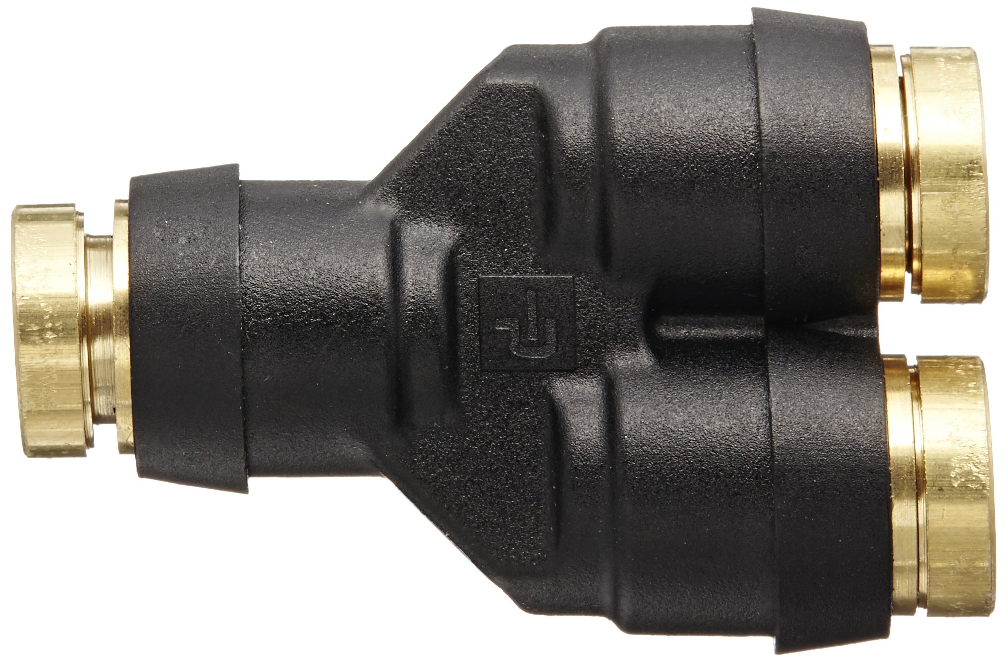 MettleAir MTL 1/4-N02 Push to Connect L Shaped Elbow Male Fitting, 1/4