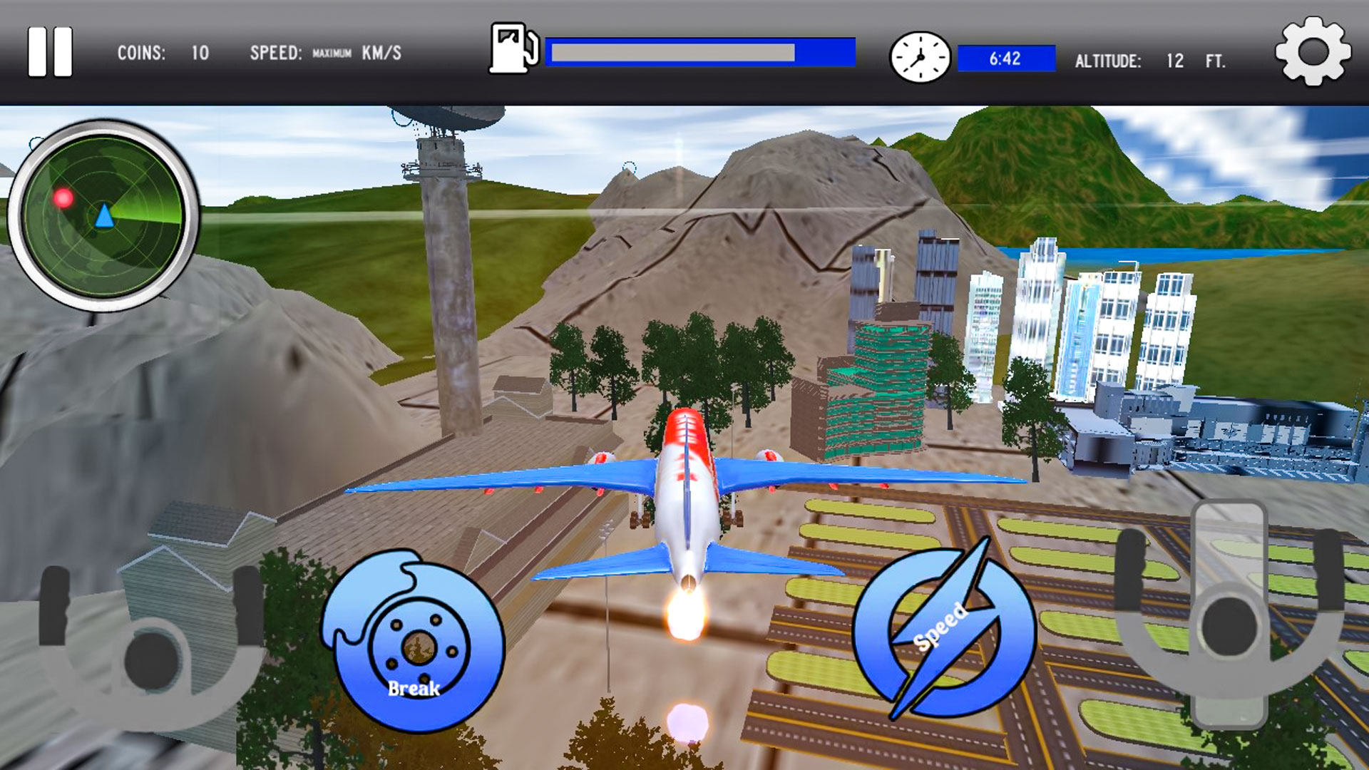 Flight Pilot Airplane Sim 3D - App on the Amazon Appstore