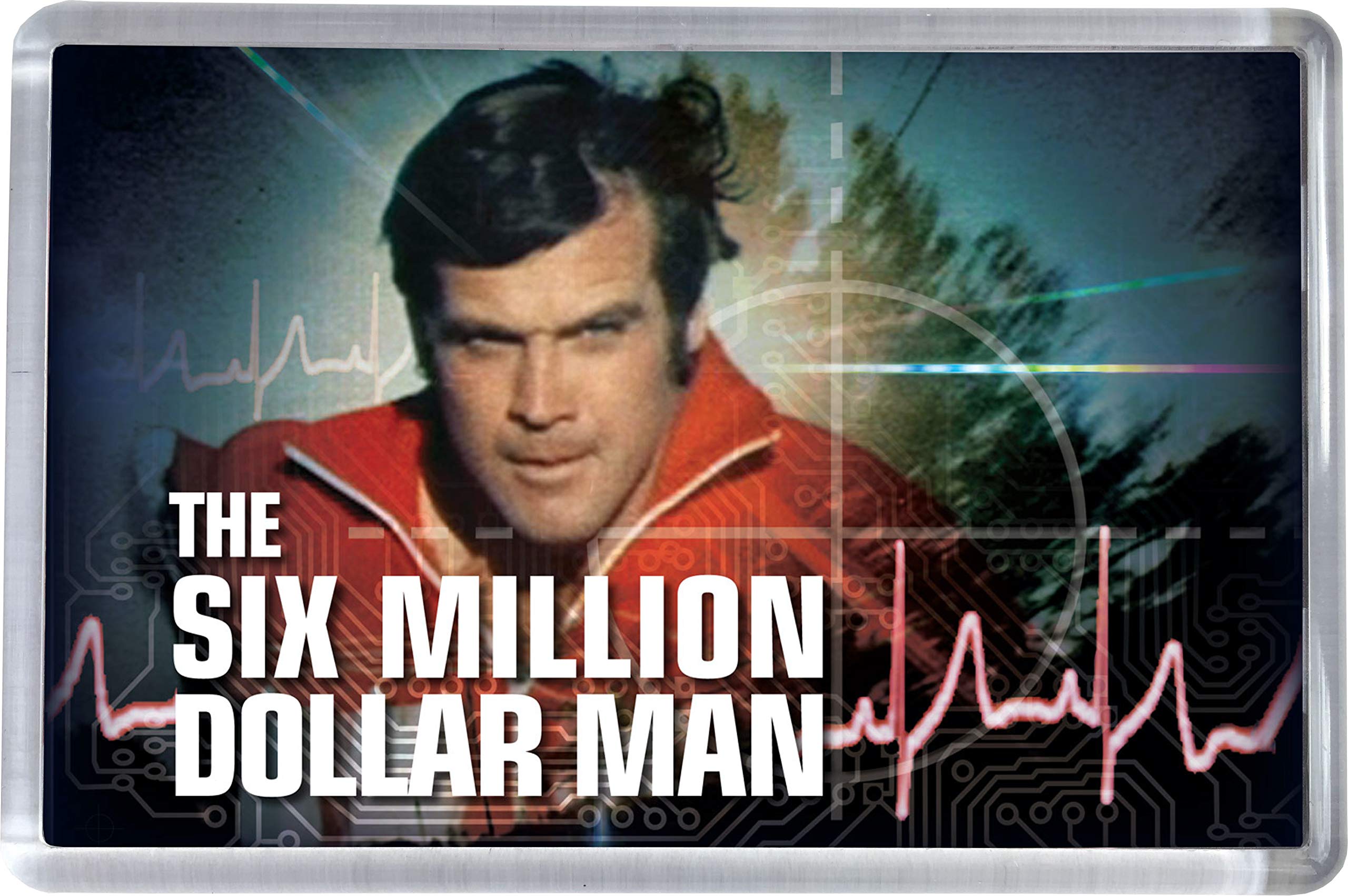 The Six Million Dollar Man Classic TV Fridge Magnet 5 x 7.5 cm