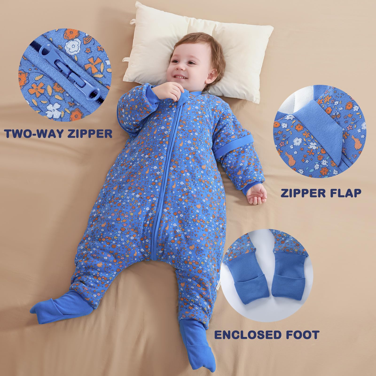 Mosebears Baby Sleeping Bag - Image 4